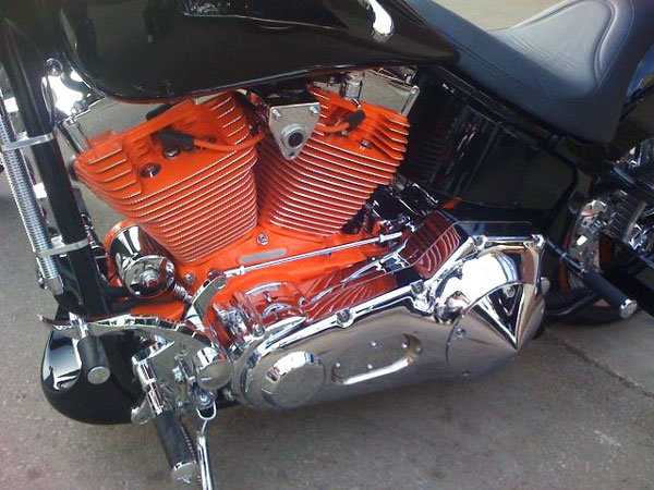 How To Paint Motorcycle Engine
